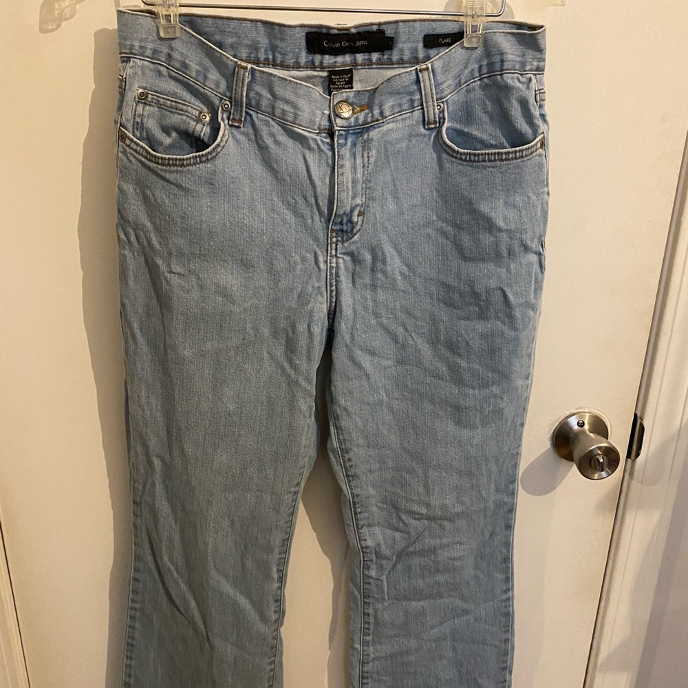 Calvin Klein Flare Leg Jeans